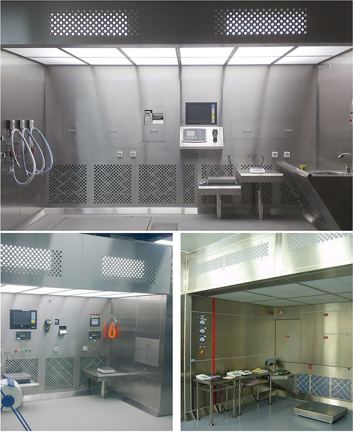 負壓稱稱量罩通過創造一個低氣壓的環境，防止生產過程中的粉塵、揮發物等有害物質逸散到外界環境中，同時確保稱量結果的準確性。